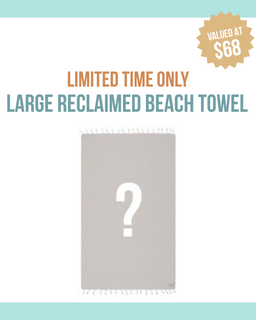 Beach Towel Reclaimed Large