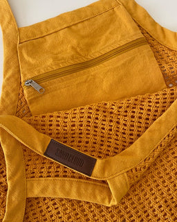 Net Market Bag Sunflower