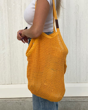 Net Market Bag Sunflower