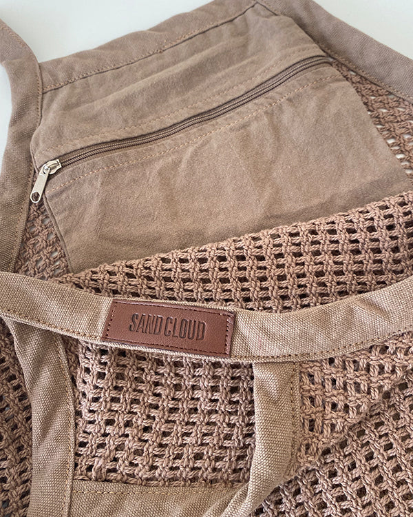 Net Market Bag Taupe