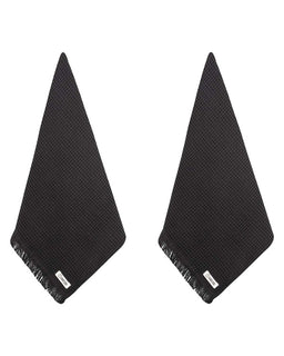 Micro Waffle Hand Bath Bundle - 2 Pack - Black