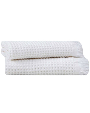 Micro Waffle Hand Bath Bundle - 2 Pack - Ivory