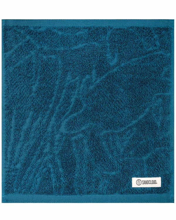 Aquatic Turtle Bath Washcloth Bundle - 6 Pack - Teal Blue