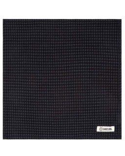 Micro Waffle Bath Washcloth Bundle - 6 Pack - Black