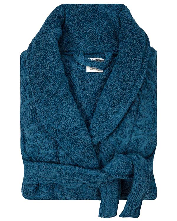 Aquatic Turtle Robe - Teal Blue – Sand Cloud