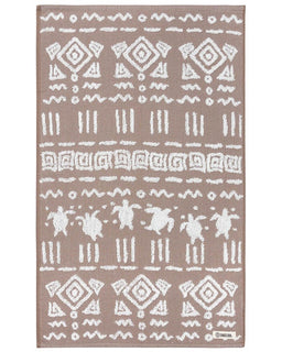 Turtle Mudcloth Hand Bath Bundle - 2 Pack - Taupe