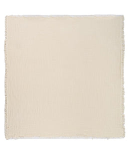 Little Fishies Gauze Receiving Blanket Set - 3 Pack - Natural / Beige / Warm Taupe