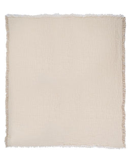 Little Fishies Gauze Receiving Blanket Set - 3 Pack - Natural / Beige / Warm Taupe