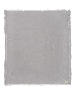 Little Fishies Gauze Receiving Blanket Set - 3 Pack - Sage / Grey / Navy