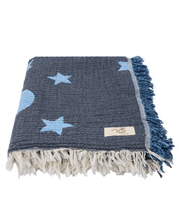 Twinkle Gauze Receiving Blanket with Pouch