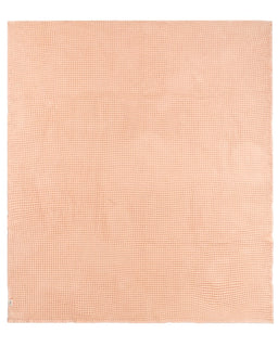 Little Fishies Waffle Blanket - Peach Fuzz