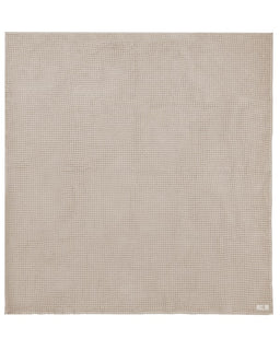 Little Fishies Waffle Blanket - Warm Taupe
