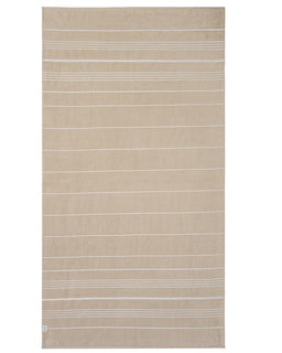 Classic Fringeless XL Bath Bundle - Sand - 2 Pack