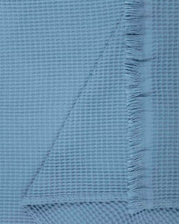 Micro Waffle XL Bath Bundle - 2 Pack -Slate Blue