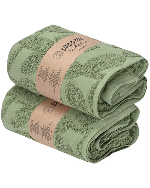 Leccino Bath Bundle - 2 Pack - Olive