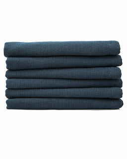 Terra Bath Washcloth Bundle - 6 Pack - Navy