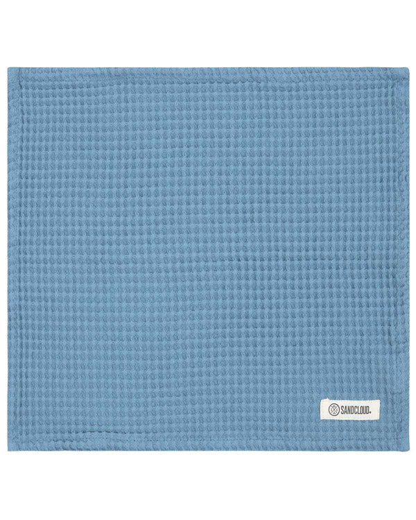 Micro Waffle Bath Washcloth Bundle - 6 Pack - Slate Blue
