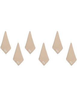 Micro Waffle Bath Washcloth Bundle - 6 Pack - Sand