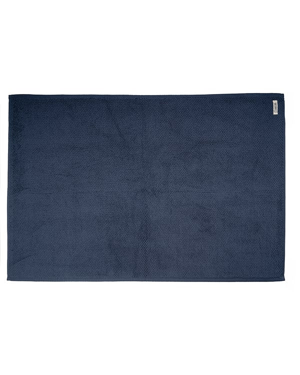 Willow Bath Mat - Navy