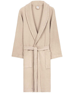Micro Waffle Robe - Sand