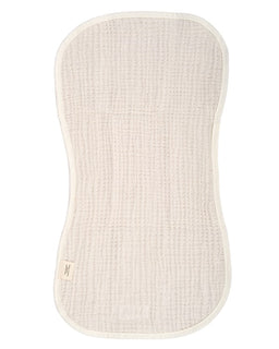 Little Fishies Gauze Burping Cloth Bundle - 3 Pack - Natural / Beige / Warm Taupe