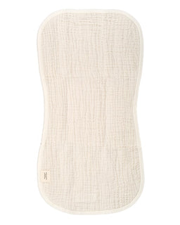 Little Fishies Gauze Burping Cloth Bundle - 3 Pack - Natural / Beige / Warm Taupe