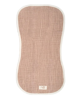 Little Fishies Gauze Burping Cloth Bundle - 3 Pack - Natural / Beige / Warm Taupe