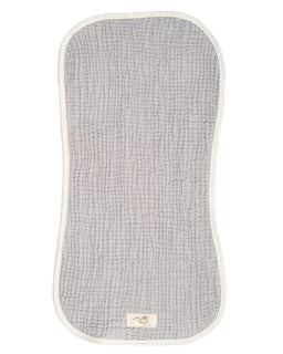 Little Fishies Gauze Burping Cloth Bundle - 3 Pack - Sage / Grey / Navy