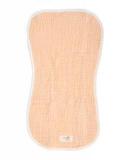 Little Fishies Gauze Burping Cloth Bundle - 3 Pack - Seafoam / Peach Fuzz / Natural