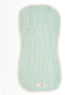 Little Fishies Gauze Burping Cloth Bundle - 3 Pack - Seafoam / Peach Fuzz / Natural