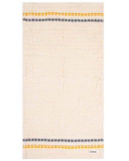 Saffron Stripe Bundle - 1 Towels Set, 1 Apron