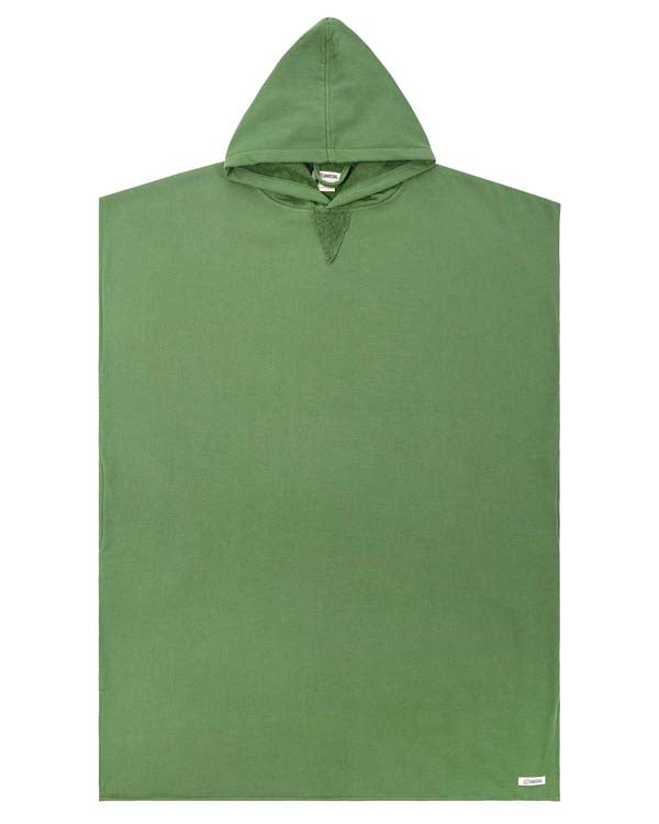 Terra Hooded Poncho- Green