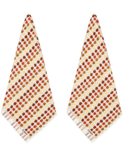 Stripe Polka Dot Hand Bath Bundle - 2 Pack - Taupe