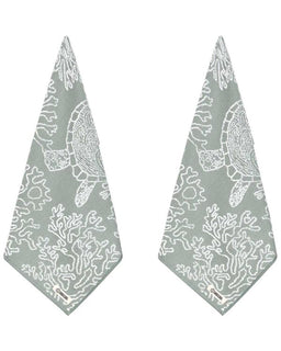 Sea Turtle - Sage Hand Bundle 2 Pack