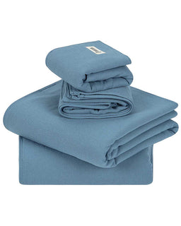 Terra Fringeless XL Bath Bundle 4 Pack Mixed - Slate Blue