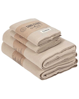 Terra Fringeless XL Bath Bundle 4 Pack Mixed - Sand