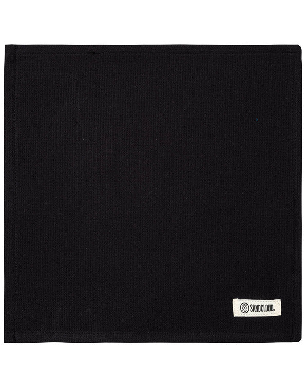 Terra Face Cloth Towel - Black