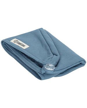 Terra Hair Towel - Slate Blue