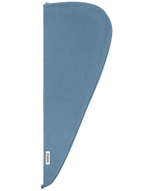 Terra Hair Towel - Slate Blue