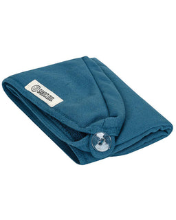 Terra Hair Towel - Teal Blue