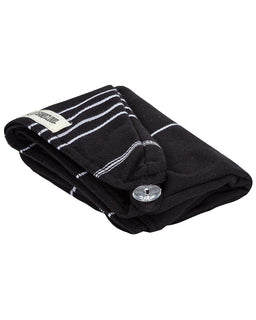 Classic Hair Towel - Black