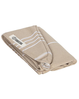 Classic Hair Towel - Sand