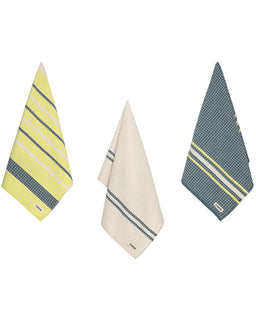 Verbena Waffle Kitchen Towel Bundle - Assorted 3 Pack