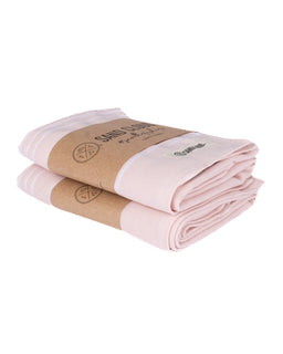 Classic Fringeless Hand Bath Bundle 2 Pack - Calcite Pink