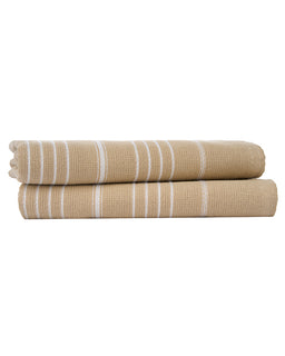 Classic Fringeless Hand Bath Bundle 2 Pack  - Sand