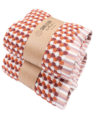 Flower Polka Dot XL Bath Bundle - 2 Pack