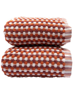 Flower Polka Dot XL Bath Bundle - 2 Pack