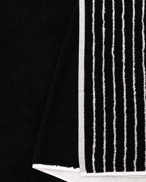 Micro Stripe Bath Bundle - 2 Pack - Black