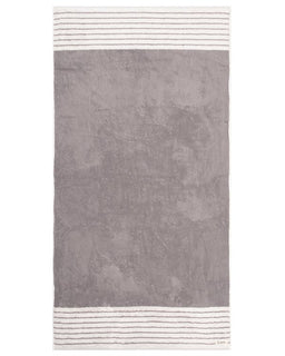 Micro Stripe Bath Bundle - 2 Pack - Grey