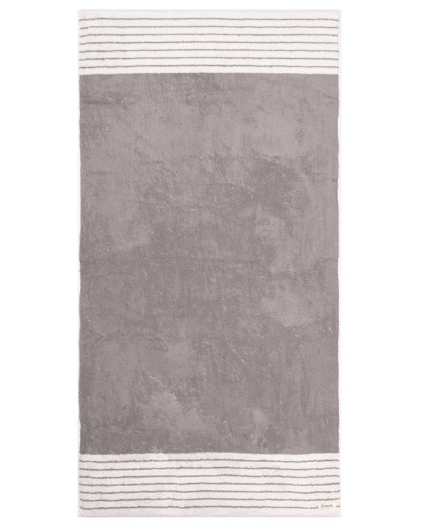 Micro Stripe Bath Bundle - 2 Pack - Grey